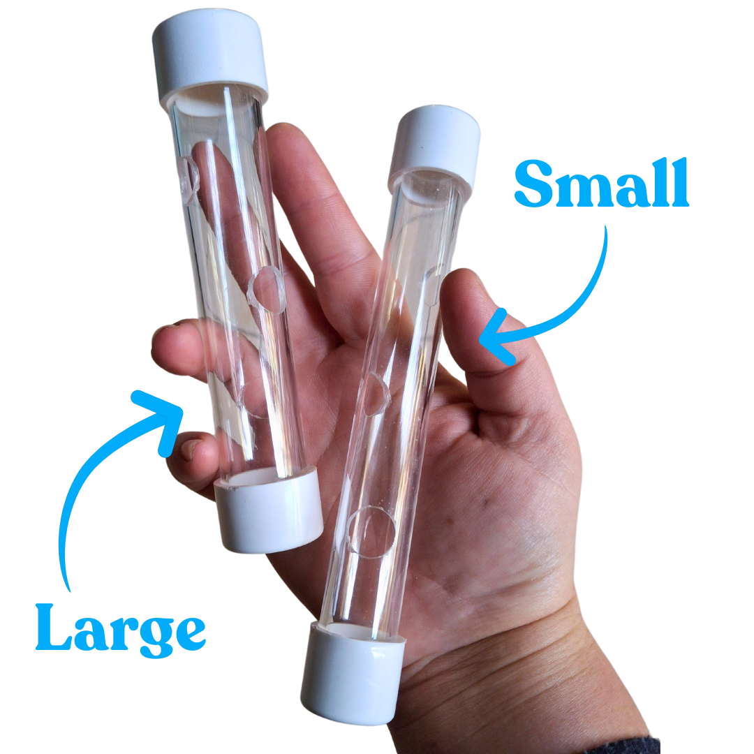 Forage Tube Foot Toy